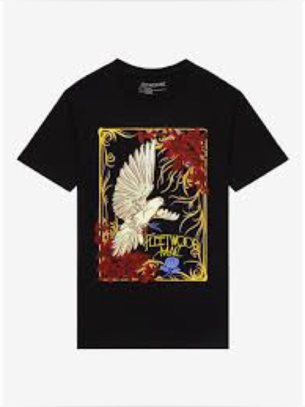 Fleetwood Mac White Dove T-Shirt Size Large New Stevie Nicks Boho